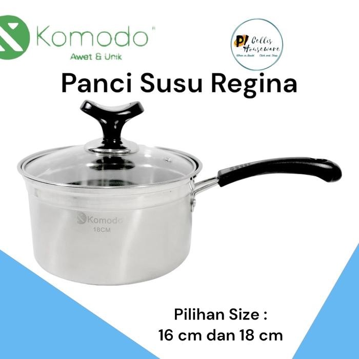 Komodo Panci Susu Regina Stainless 18 Cm Panci Susu 18cm