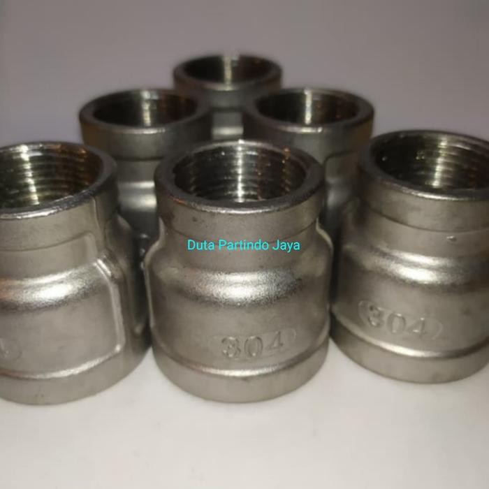 Ready V Sok Reducer stainless drat 2 x 1"(inch)-Vlok Sok stainless