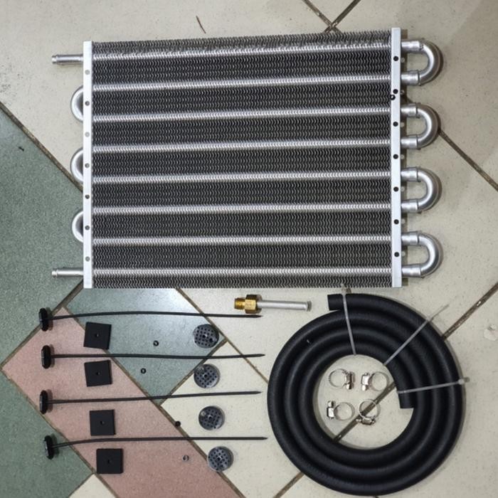 Ready Oil Cooler Matic ATF Cooler Innova Fortuner Universal 8 Row