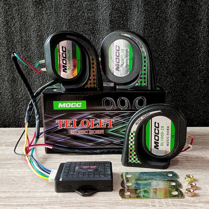 KLAKSON TELOLET 6IN1 KLAKSON KEONG TELOLET TRIPLE 6 SUARA UNIVERSAL MOBIL MOTOR KLAKSON MOTOR MODUL