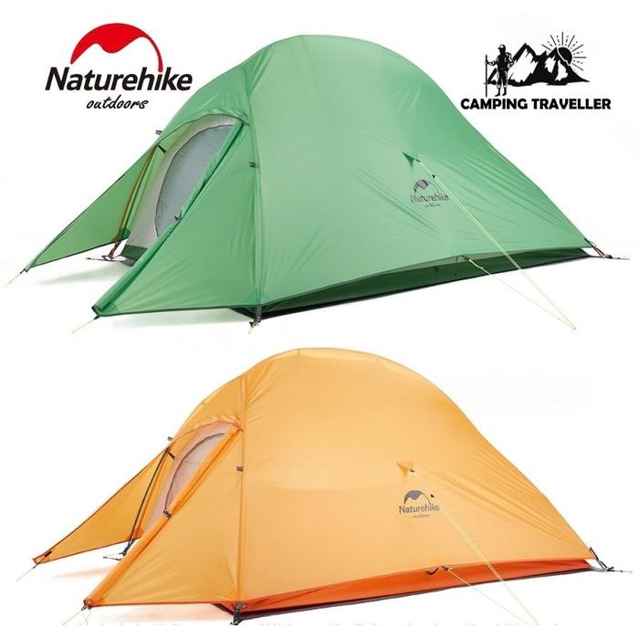 Tenda naturehike cloud up 210T 2P NH17T001-T ultralight + mat