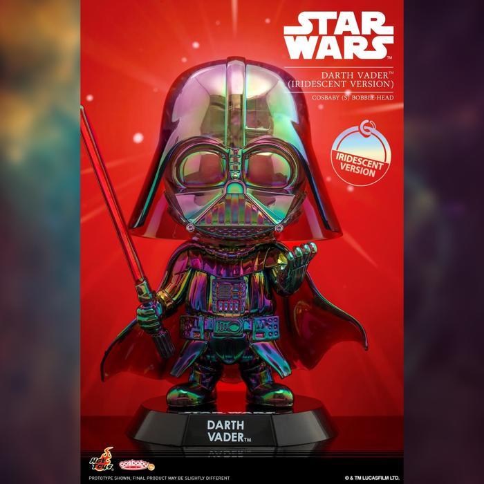 HOT SALE DP PO HOT TOYS COSBABY COSB1025 DARTH VADER IRIDESCENT VERSION TERMURAH