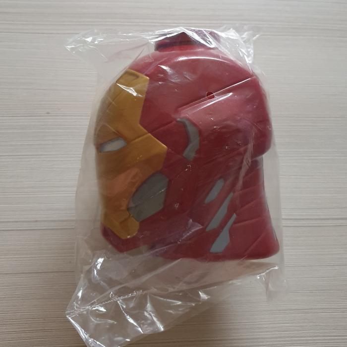 HOT SALE XXI CAPTAIN AMERICA CIVIL WAR : IRON MAN HEAD BOTTLE TERMURAH