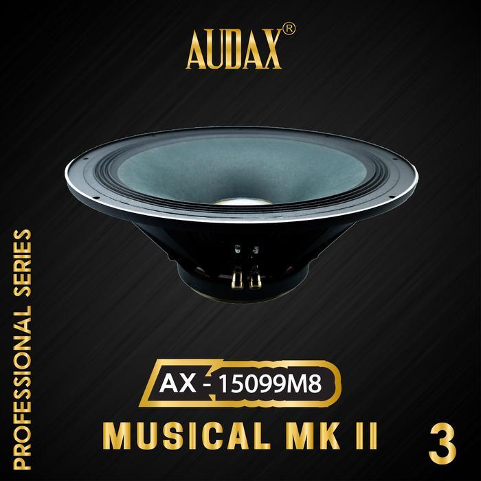 Audax - Speaker Pasif 15" Audax Ax-15099 M8 Full Range Professional Series