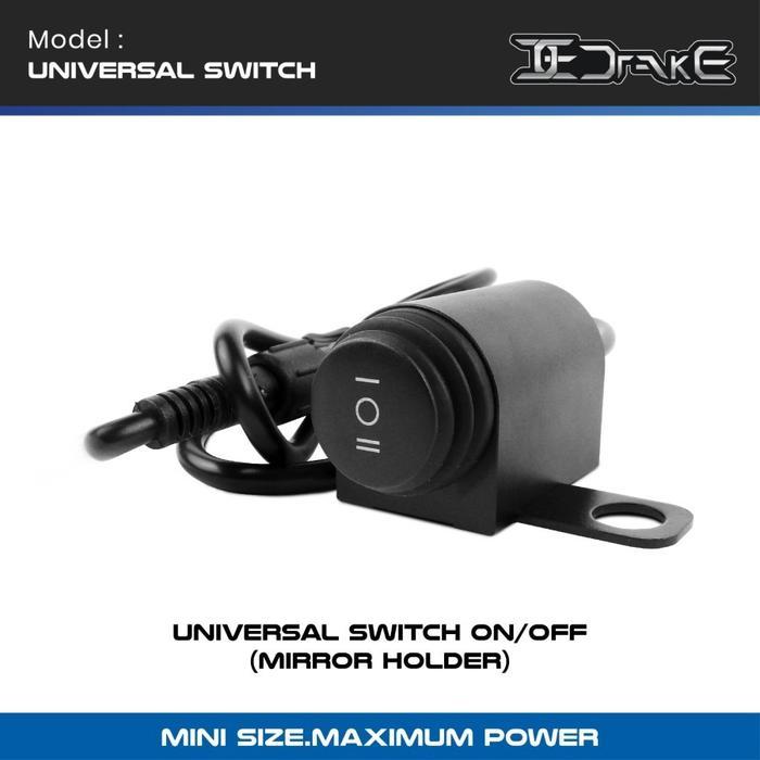 PROMOOO Aksesoris Drake Lampu Tembak Minimax Saklar Kabel Mode Murah