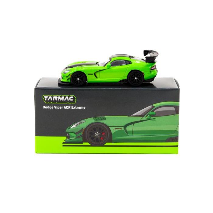 Tarmac Works 1/64 Dodge Viper Acr Extreme Green Metallic - Global64 T64G-Tl028-Gr Terbaru 
