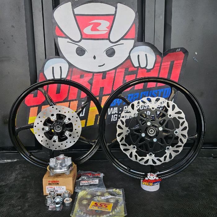 wheelset velg MUTAKIN SP500 pnp crf klx dtracker ninja cbr tiger sonic supa gtr r15 vixion satria - 