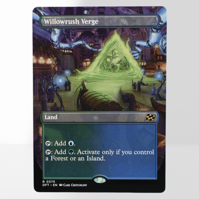Land TCG Cards for magical proxy Arena of Glory City of Brass Elegant Parlor Willowrush Verge Zagoth