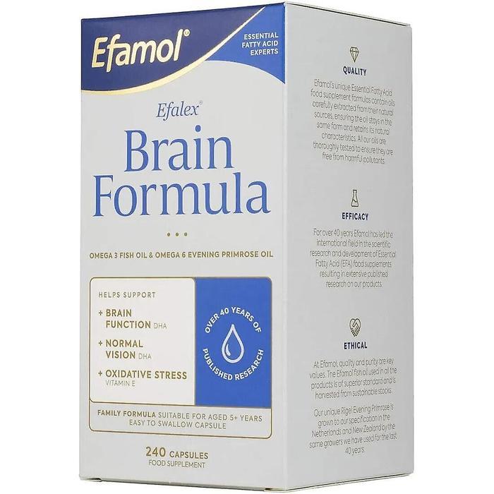 Promo Terlaris Efamol Efalex Brain Formula 240 Capsules
