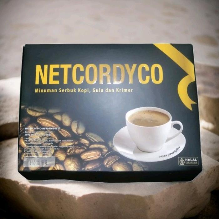 Kopi Cordyco NetCordyco 1 Box isi 10 Sachet - Coffee ORIGINAL Bubuk