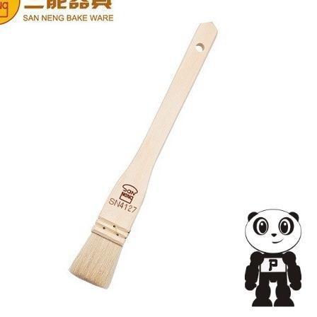 Sanneng SN4127 - Cake Wool Brush / Kuas Oles Roti Bulu Domba - Small