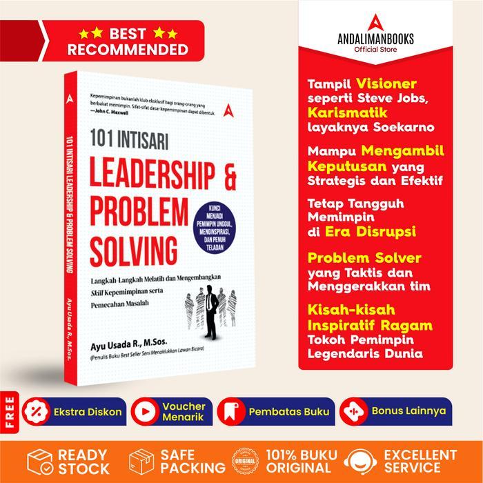 BUKU MOTIVASI - 101 LEADERSHIP & PROBLEM SOLVING - SELF IMPROVEMENT