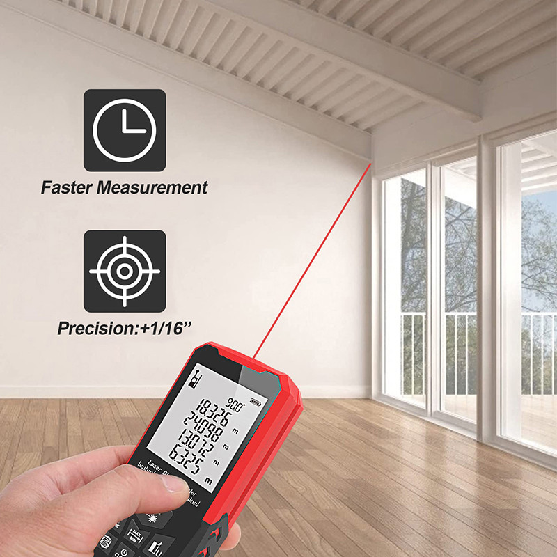 Professional Digital Rangefinder, Laser tape Measure, Laser Rangefinder, Rangefinder, Testing Tool,