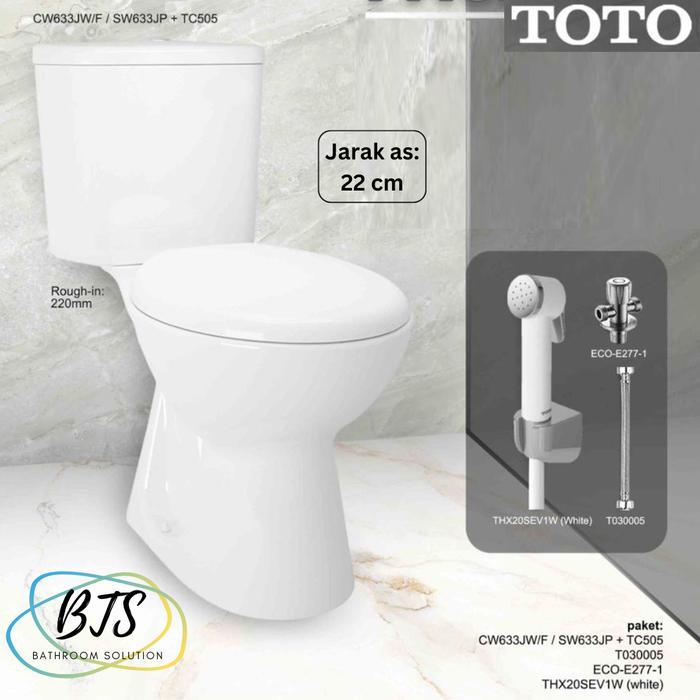 PROMO Closet Duduk TOTO CW633 / CW633J