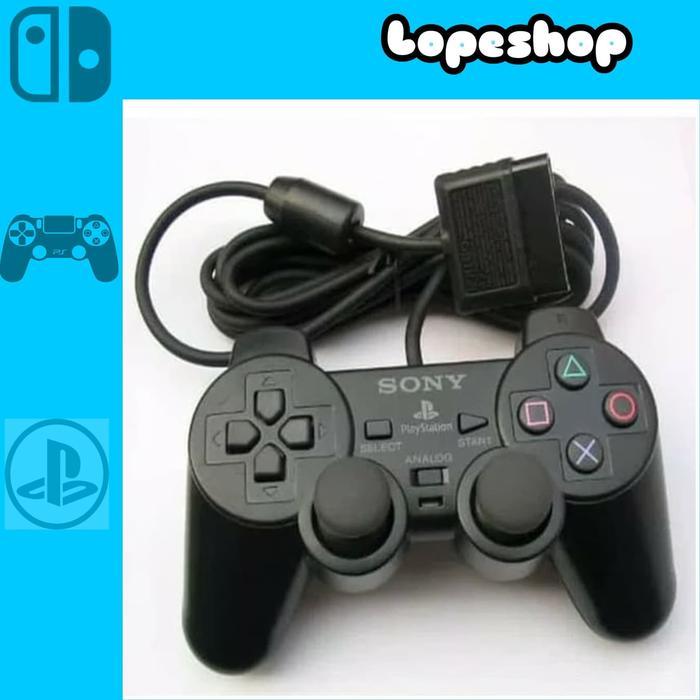 Stik Stick Ps2 Playstation 2 Hitam Terbaru