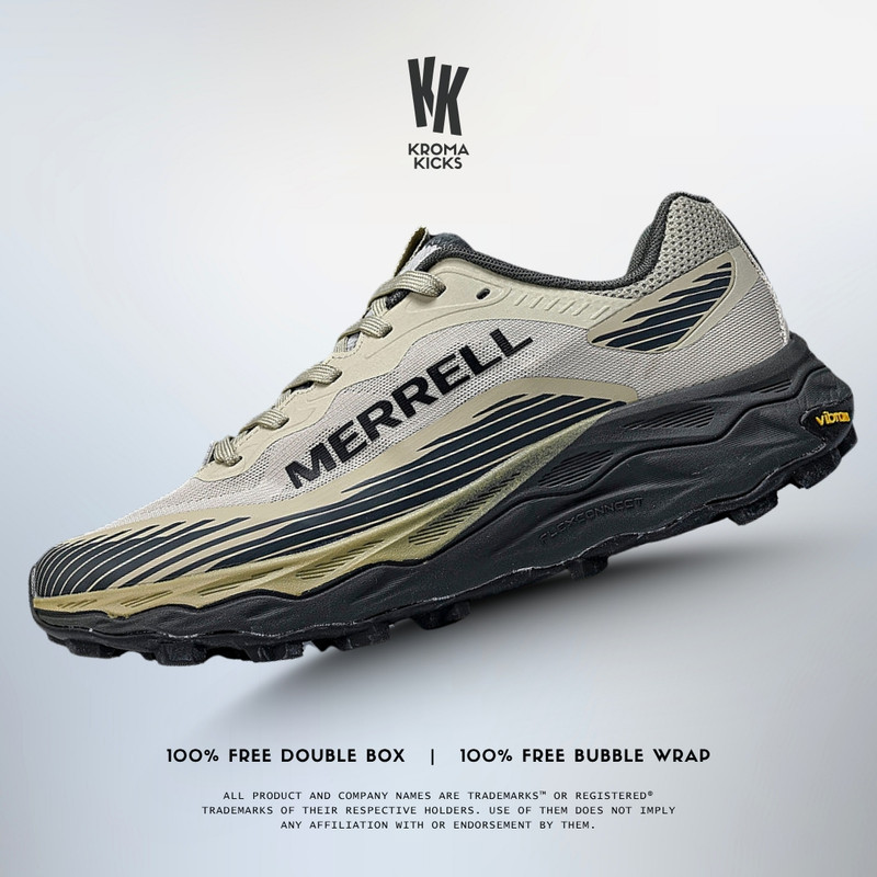 Merrel Agility Peak 6 Trail Running Shoes Light Grey Cream J00003311 (Size 39-45)