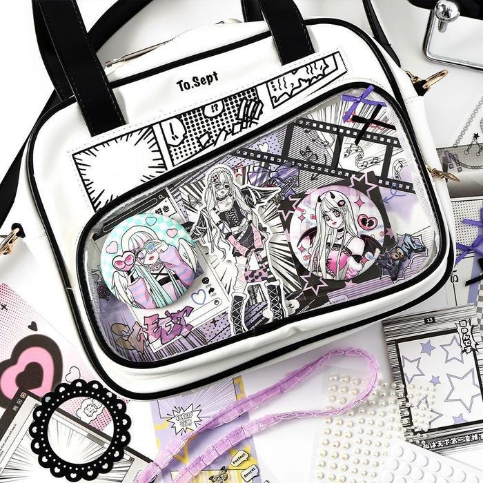 [Totori] Diy Itabag Material Set Aksesoris Dekorasi Itabag Lucu Lengkap Bag Accessories