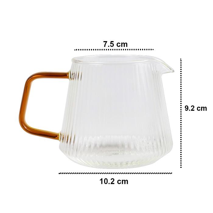 

SERVER KOPI KACA V60 COFFEE SERVER 350ML MOTIF BERGARIS