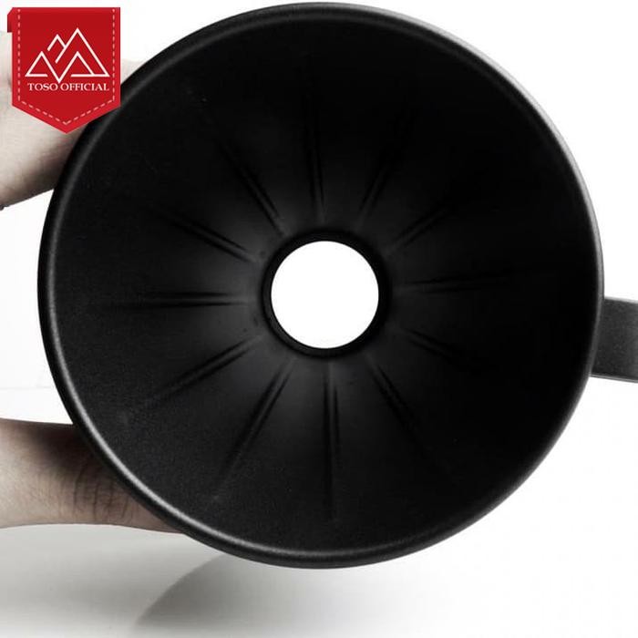 

SWL01B BLACK STAINLESS V60 SWIVCO 1-2 CUP COFFEE DRIPPER SARINGAN KOPI