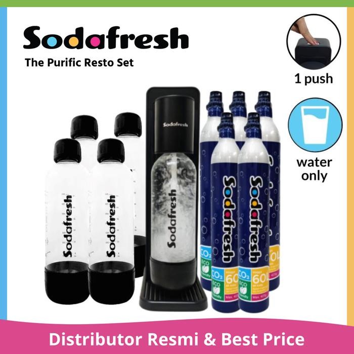 

Promo Purific (Resto Set) - Soda Maker Water Only - By Sodafresh Berkualitas