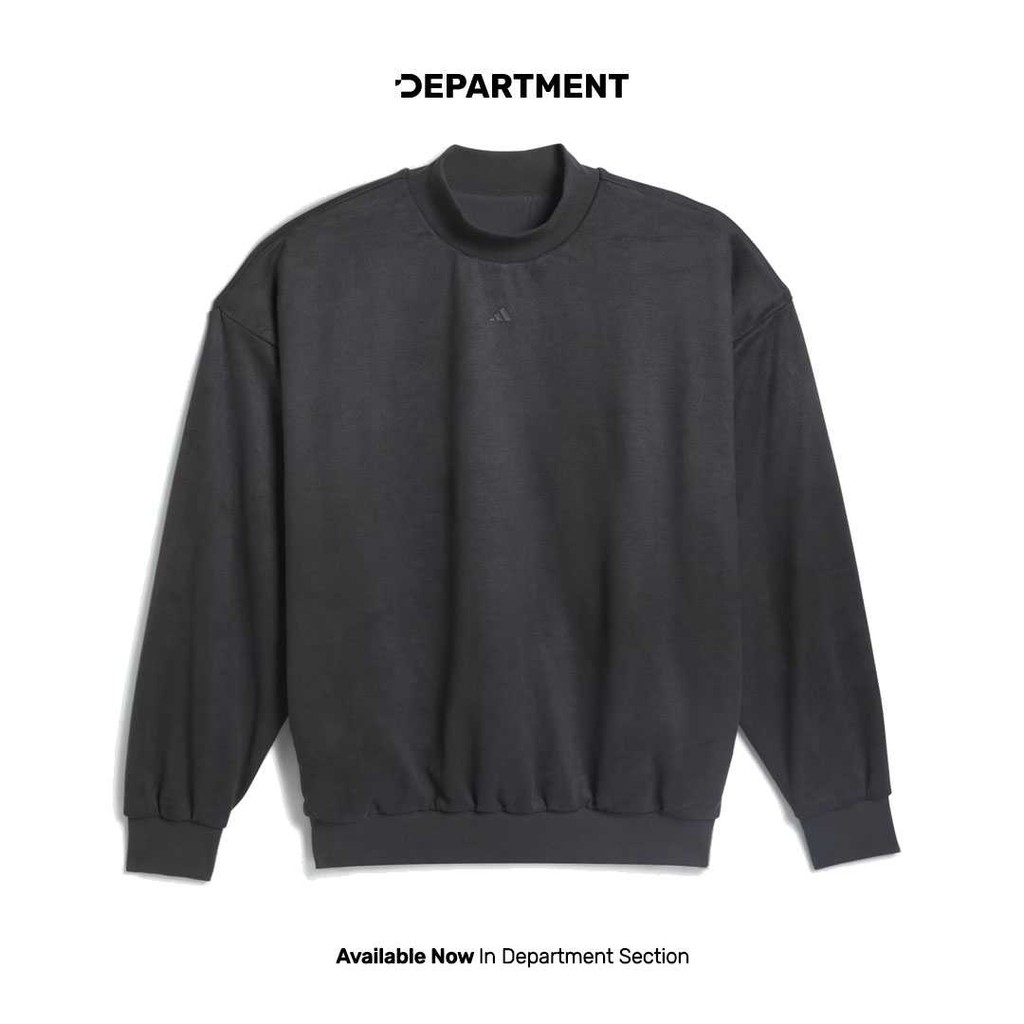 ADIDAS Sweater Pria BASKETBALL SUEDE CREW IN7696 ORIGINAL