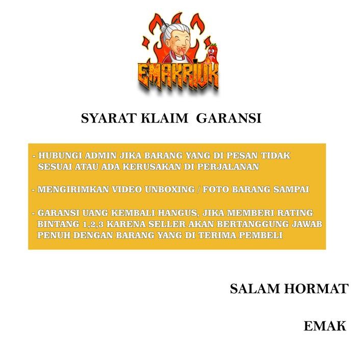 

EMAKRIUK - 2 KG BELI 1 DAPAT 2 BASRENG ORIGINAL 1KG PEDAS 1KG BUMBU MELIMPAH SNACK FOOD CEMILAN