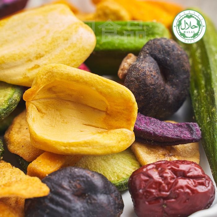 

[HALAL SNACK] KERIPIK BUAH DAN SAYURAN 250G 10 JENIS BUAH DAN SAYURAN MAKANAN RINGAN SEHAT DARI