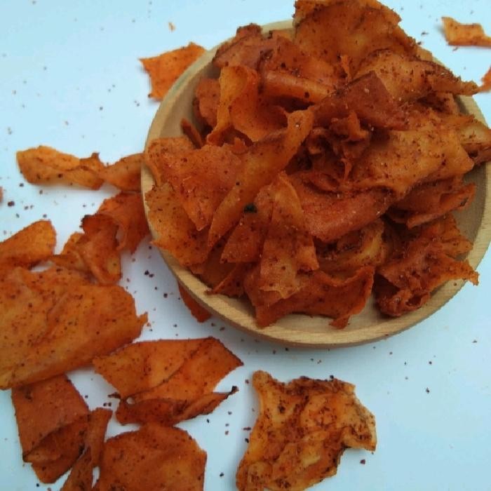 

KRIPSET - KERIPIK SINGKONG PEDAS PAKET RESELLER BERAT 2KG SNACK FOOD