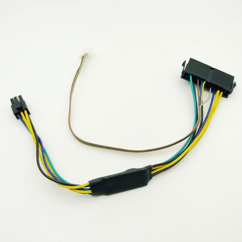 30Cm Modular Power Supply Cable Atx 24Pin 24 Pin Female To 6Pin 6-Pin Male Mini 6Pin Connector For