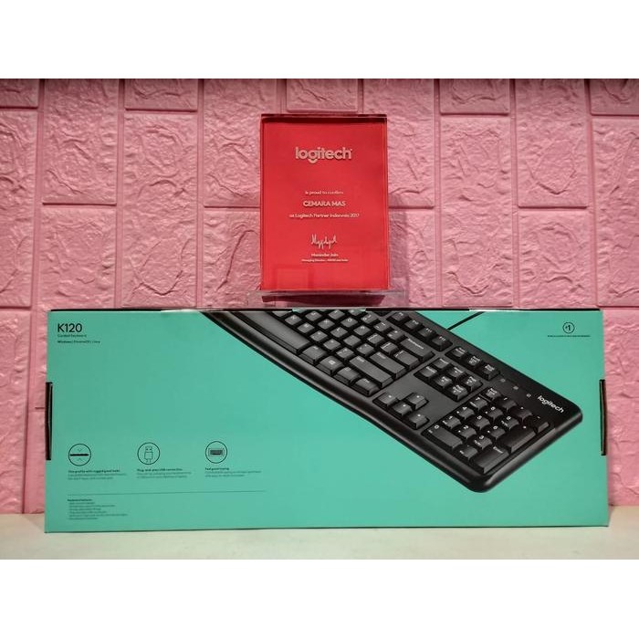 Logitech Keyboardusb K120. K 120. K-120
