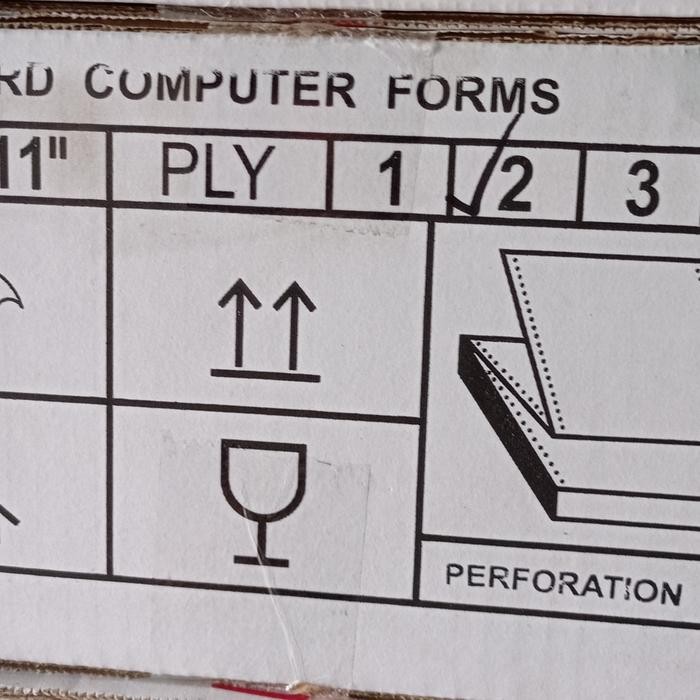 

NEW PRODUK KERTAS KOMPUTER 9 1/2 X 11 2PLY :2 ( K2:2) WARUNG ARA67