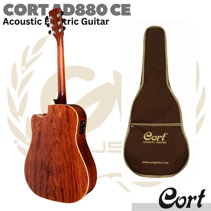CORT AD880CE ACOUSTIC ELECTRIC GUITAR GITAR AKUSTIK ELEKTRIK AD880