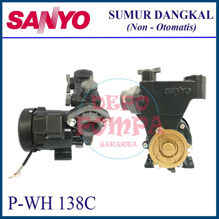 POMPA AIR SUMUR DANGKAL SANYO P-WH 138C