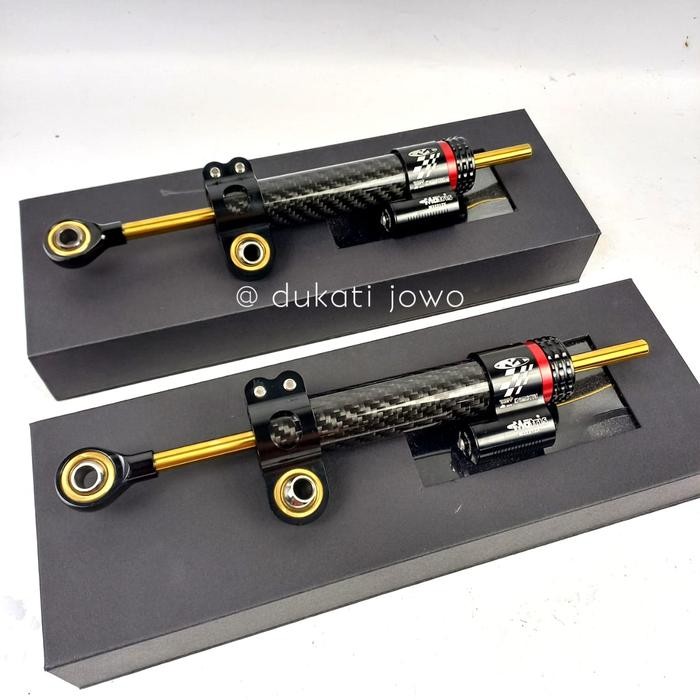 Stabilizer Matris Carbon Steering Dumper Matris Stabilizer Steering Dumper Pendek 16 Klik Matris