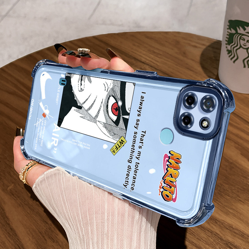Casing Hp untuk Realme C21Y Realme C25Y C21 C15 Case Anak laki-laki anime Kasing telepon jatuh berla