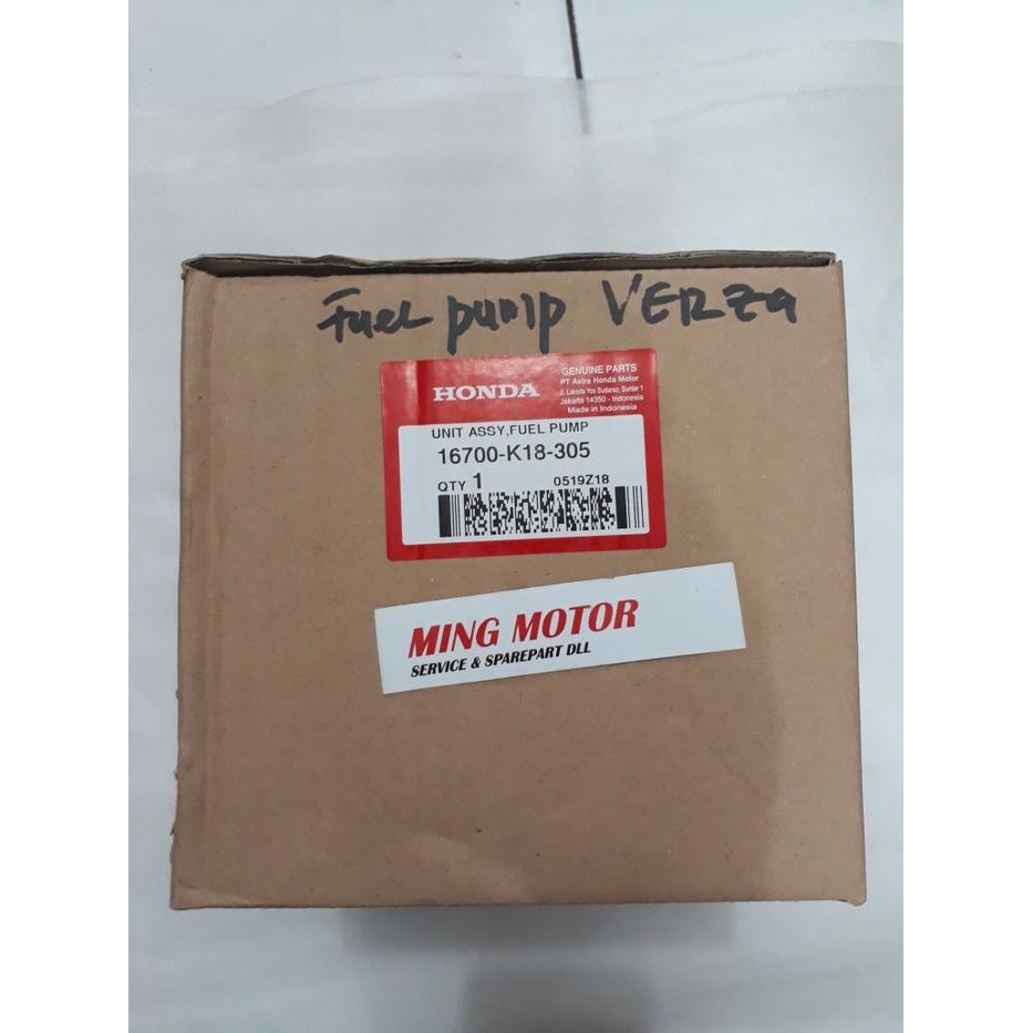 Fuel Pump Verza K18 Asli Ahm