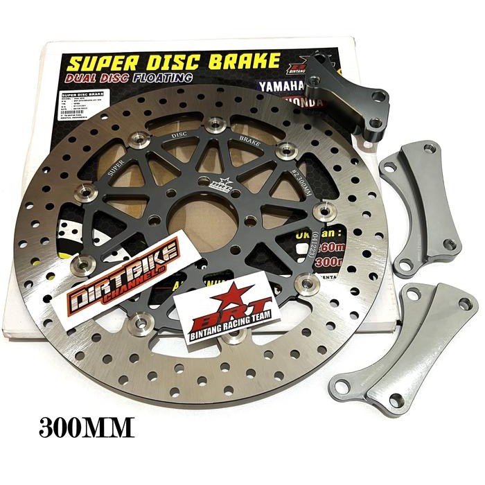Piringan Cakram Disc Brake Floating Brt 300 Mm Jupiter Z Z1 Mx Blade
