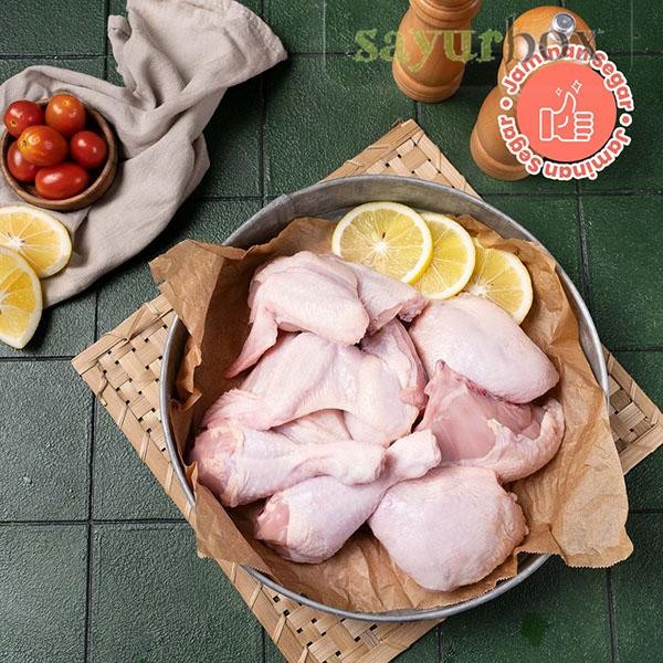 

Pilihan- Ayam Potong 8 Tidak Beku Vacuum 800 - 900 Gram Sayurbox