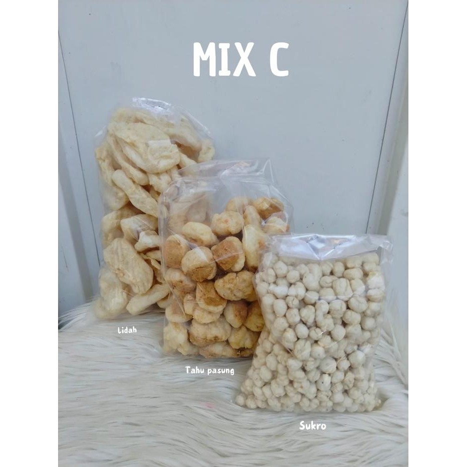 

Pilihan- Paket Hemat Mix - C (Lidah 50 Pcs , Tahu Pasung 50 Pcs , 250 Gr Sukro )