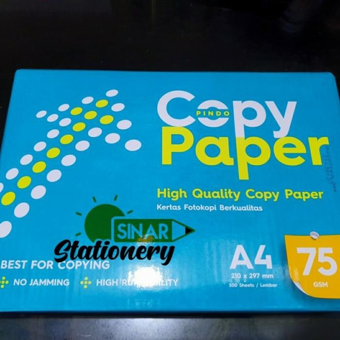 

Pilihan- Kertas Hvs A4 75Gr Copy Paper