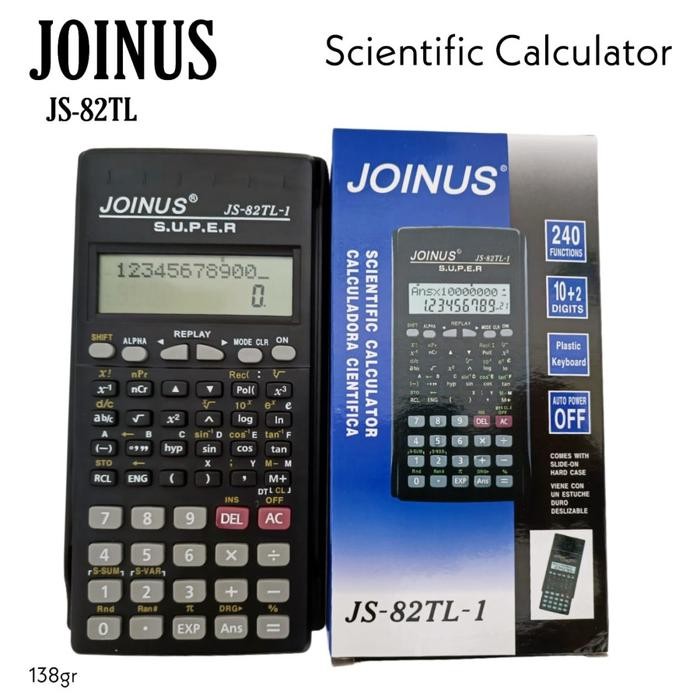 

Kalkulator Scientific JOINUS 82TL-1 Plastic