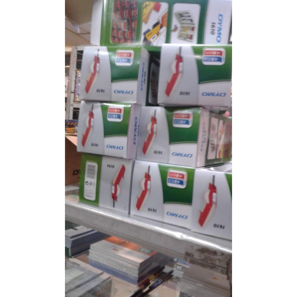 

LABEL MAKER EMBOSS DYMO 1610 ( TANPA LABEL)