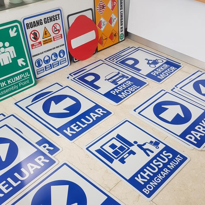 

RAMBU PARKIR DISABILITAS - PUTIH - 45CM X 60CM PLAT ALUMUNIUM