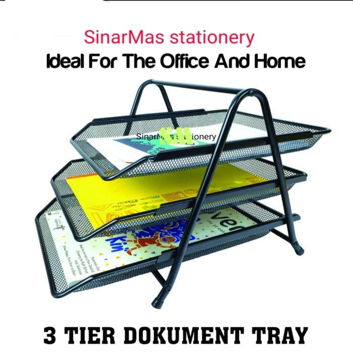 

DOKUMEN TRAY RAK WADAH DOKUMEN HF 2003 3 TIER TINGKAT