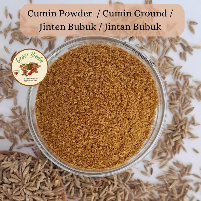 Pilihan- Cumin Powder 1Kg / Cumin Ground / Jinten Bubuk / Jintan Bubuk