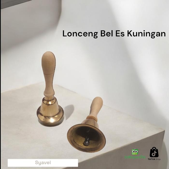 lonceng es kuningan klinting