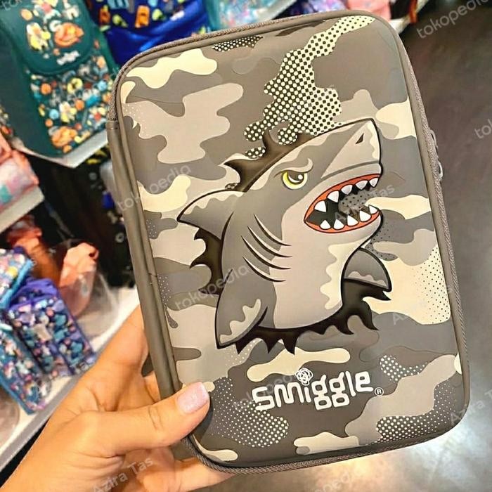

CASE ORGANIZER SMIGGLE SHARK - TEMPAT PENSIL BESAR ANAK ANAK