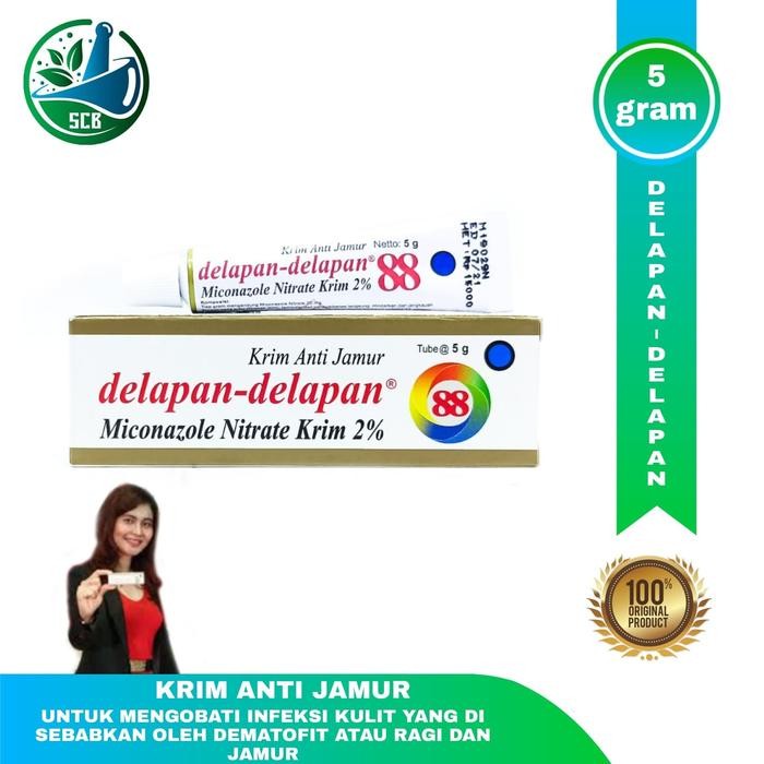 

Pilihan- Krim Anti Jamur Delapan-Delapan (88) 5Gram