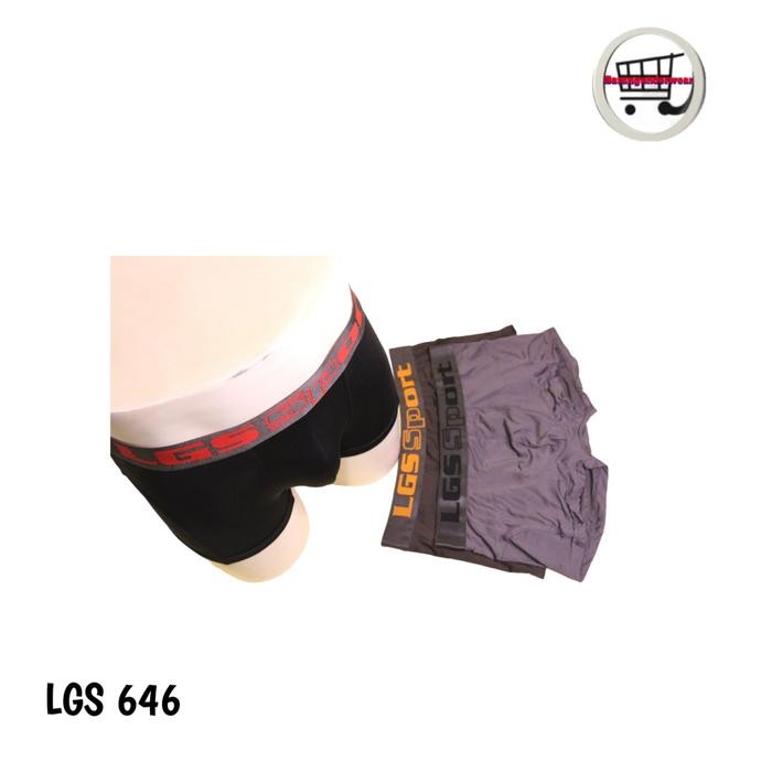 CELANA DALAM BOXER LGS SPORT 646 ISI 3PCS