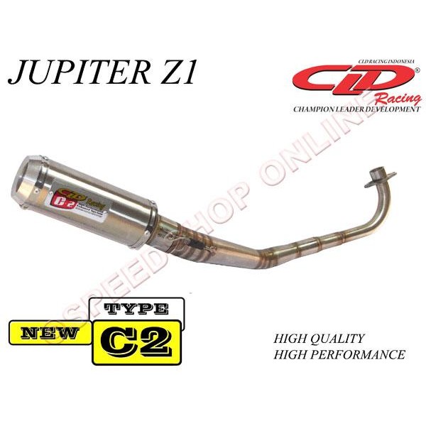 KNALPOT CLD JUPITER Z1 TYPE NEW C2